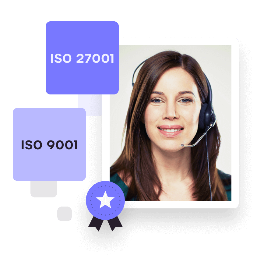 Image displaying ISO ratings a customer support for nightclub id scanner solution