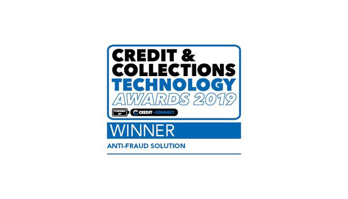 Credit and Collections Technolgoy Awards 2019 Winner