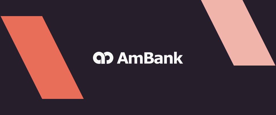 Ambank logo on graphic