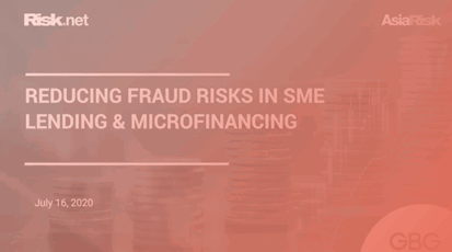 Reducing Fraud Risks in SME Lending & Microfinancing
