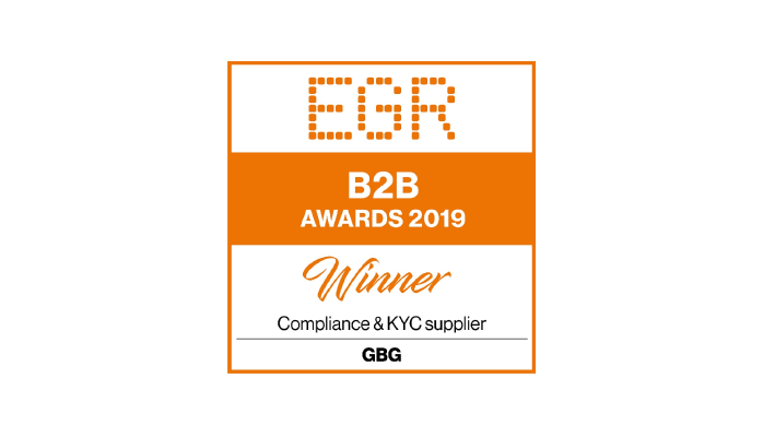 EGR B2B Awards 2019 Winner
